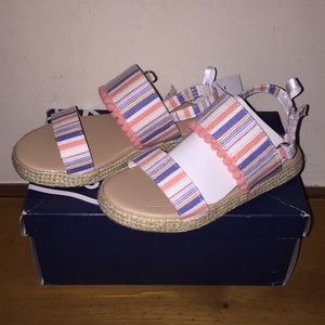 BNIB Oshkosh B’gosh Girls Espadrilla Sandals
